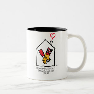 Ronald McDonald Hands Two-Tone Coffee Mug