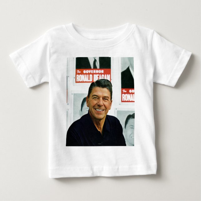 Ronald Reagan Baby T-Shirt (Front)
