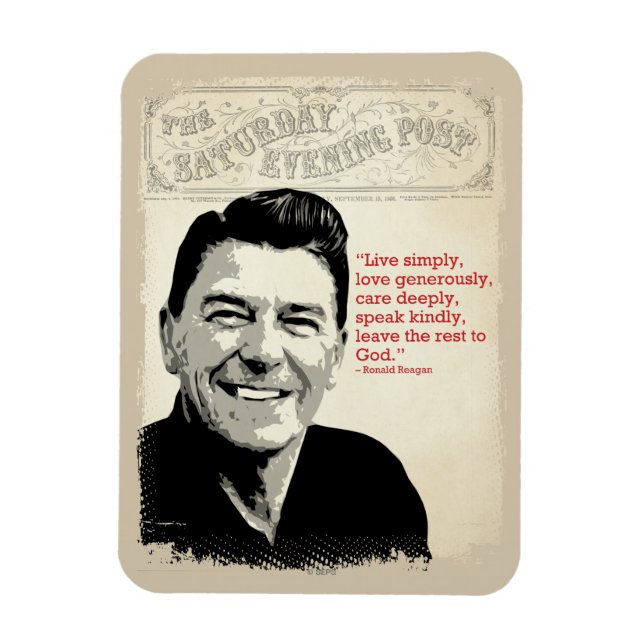 Ronald Reagan Quote Magnet (Vertical)