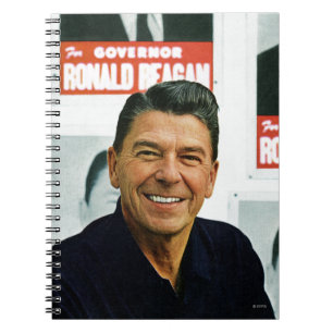 Ronald Reagan Spiral Notebook