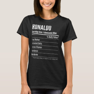 Ronaldo Gift, Nutritional Facts Serving Size, Calo T-Shirt