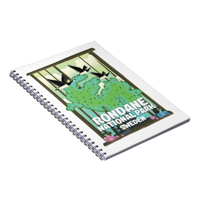 Rondane National Park Sweden Notebook (Right Side)