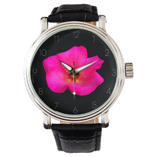 Ronde Clock Pink felt watch