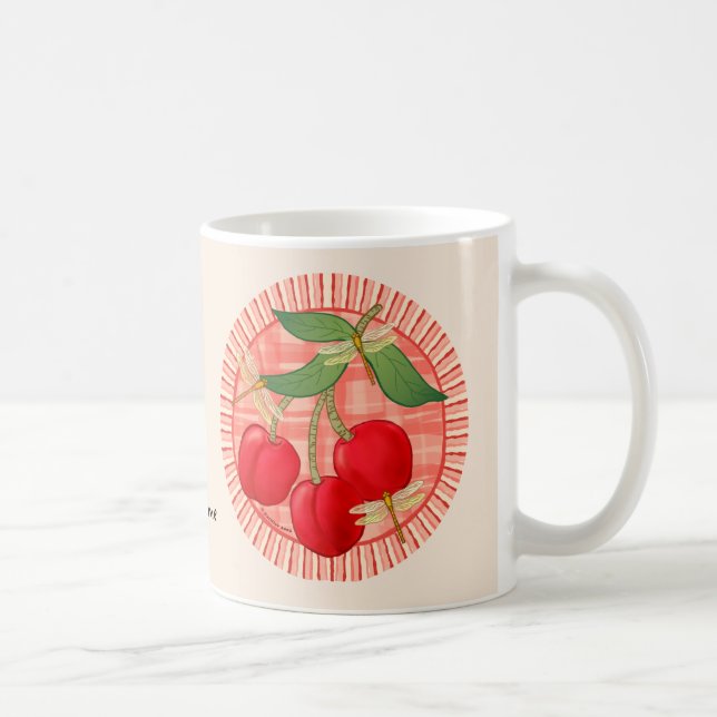 Rondo Cherries Mug (Right)