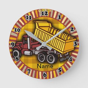 Rondo Dump Truck clock