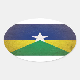 Rondonia Oval Sticker