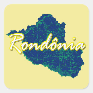 Rondonia Square Sticker