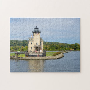 Rondout Lighthouse in NY Jigsaw Puzzle