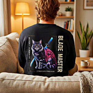 Ronin Cat Blade Master Epic Gift for Samurai Lover Sweatshirt