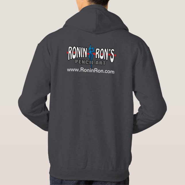 Ronin Ron official logo hoodie (Back)