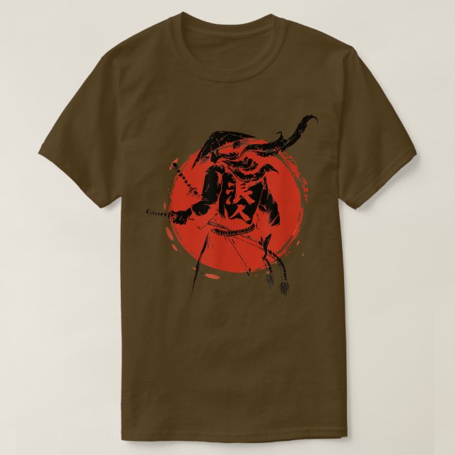 Ronin Samurai Warrior Valentine day Gift T-Shirt (Design Front)