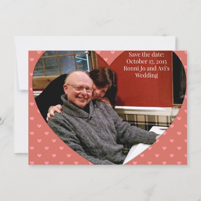 Ronni and Avi Invitation (Front)