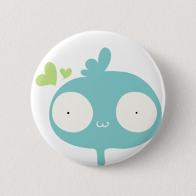 Ronnie 6 Cm Round Badge (Front)