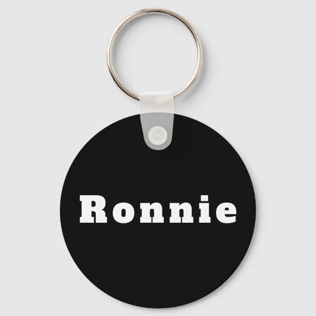 Ronnie Key Ring (Front)