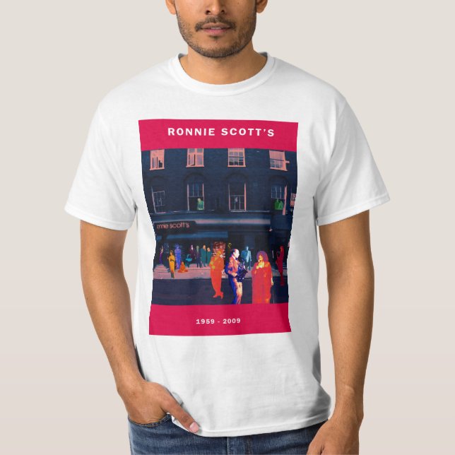 Ronnie Scott’s 50th Anniversary T-shirt (Front)
