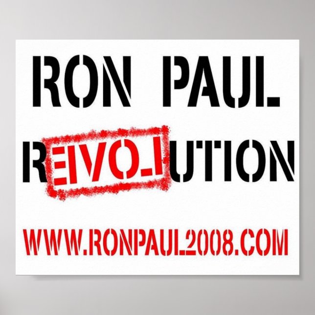 RONPAULRevolution Poster (Front)