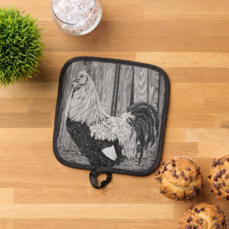 Roo the Chicken Pot Holder