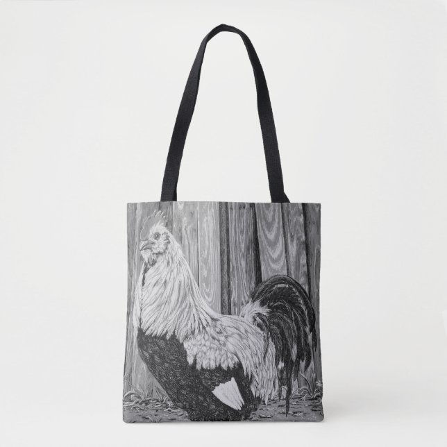 Roo the Chicken Tote Bag (Front)