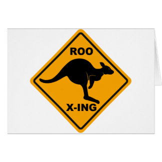 Roo Xing Sign Design
