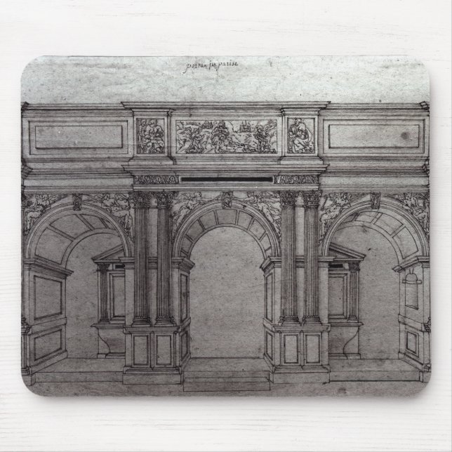 Rood Screen of the church Mouse Pad (Front)