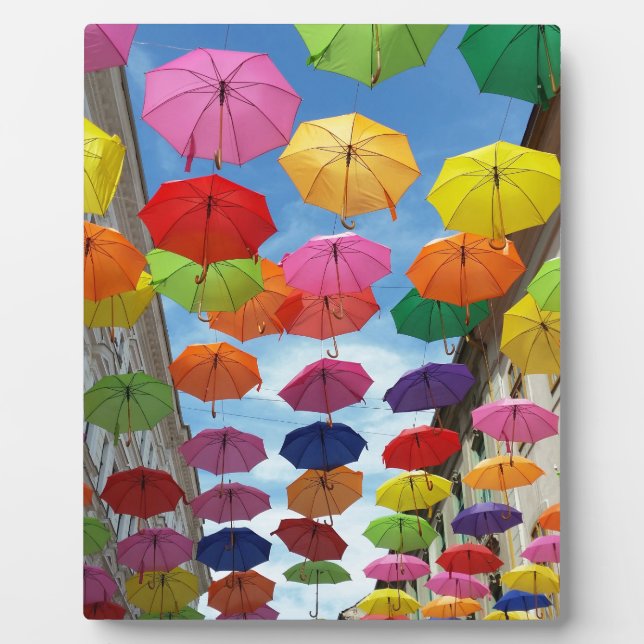 Roof of umbrellas plaque (Front)