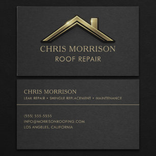 Roof Repair Business Card