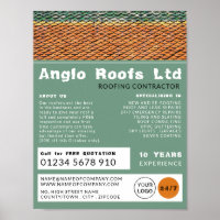 Roof Tiles, Roofer, Roofing Contractor Advertising