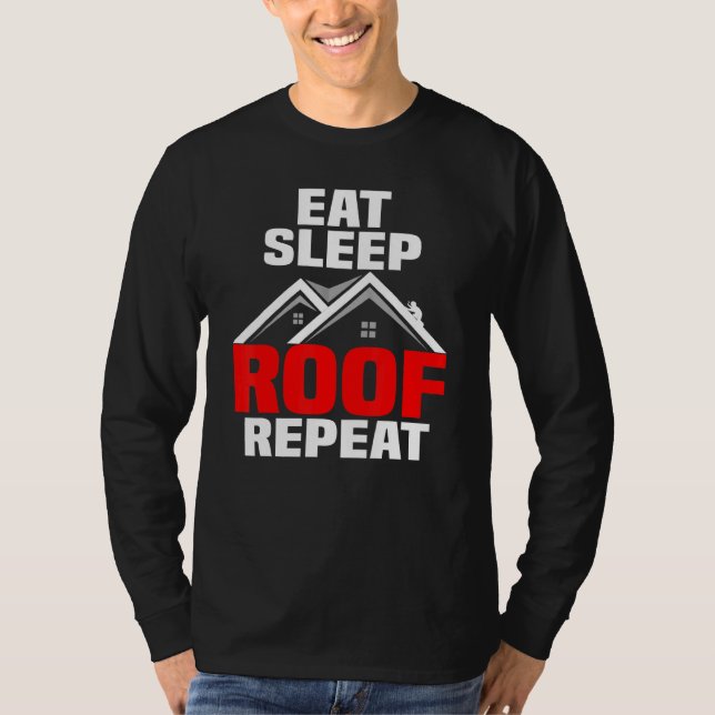 Roofer Craft Roof Roofing Profession 1 T-Shirt (Front)