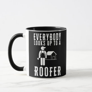 Roofer Roofing Contractor Construction Worker  Mug