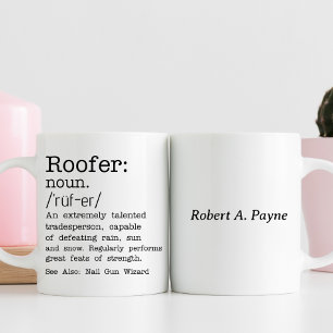 Roofer Two-Tone Coffee Mug