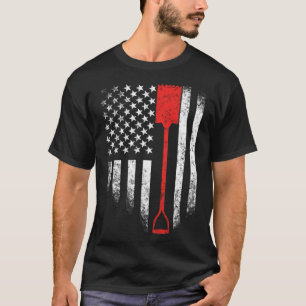 Roofer , Vintage USA American Flag Tshirt, sweets T-Shirt