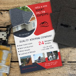 Roofing and Repair Business Red Flyer<br><div class="desc">Designed for the roofing company owner,  manager or employee.  All text and photos are 100% customisable.  This product is a great way to promote  your business and generate sales.  By 1Bizchoice (rights reserved).</div>