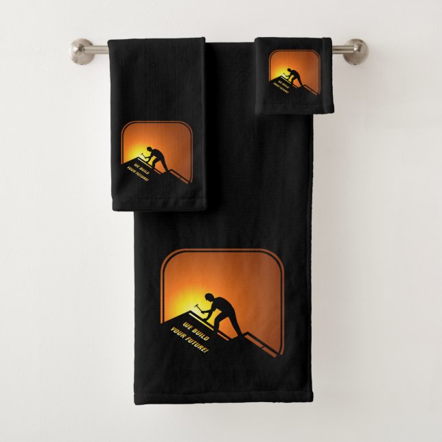 Roofing Bath Towel Set (Insitu)