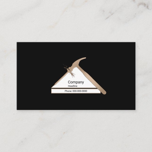 Roofing Business Card (Front)