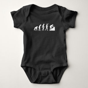 Roofing Evolution hammer and roofing craft Baby Bodysuit