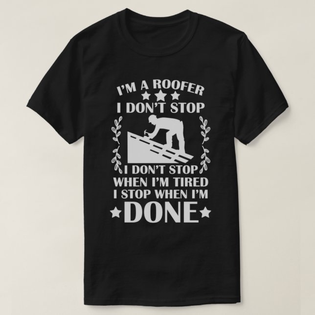 Roofing Roofer Pullover  (Design Front)