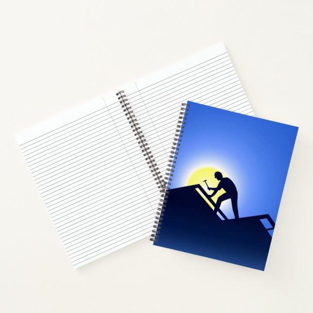 Roofing Worker Notebook (Inside)