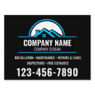 Roofing Yard Sign Construction Sign Repair Sign