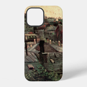 Roofs and Backs of Houses by Vincent van Gogh iPhone 12 Case