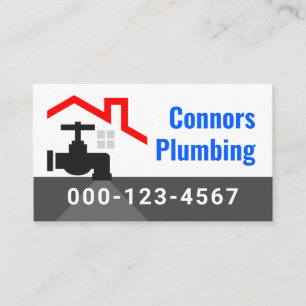 Rooftop Building With Leaking Faucet Business Card