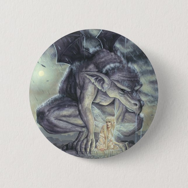 Rooftop Vigil Badge/Button 6 Cm Round Badge (Front)