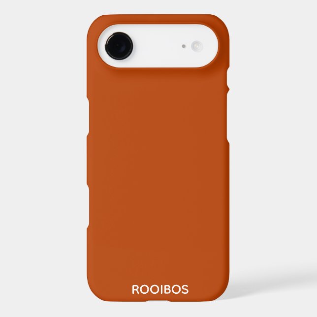 Rooibos red brown color name (Back)