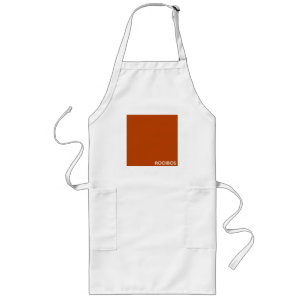 Rooibos red brown colour name long apron