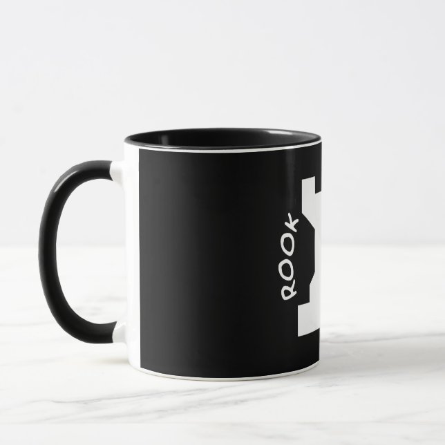 Rook Chess Piece Coffee Mug (Left)