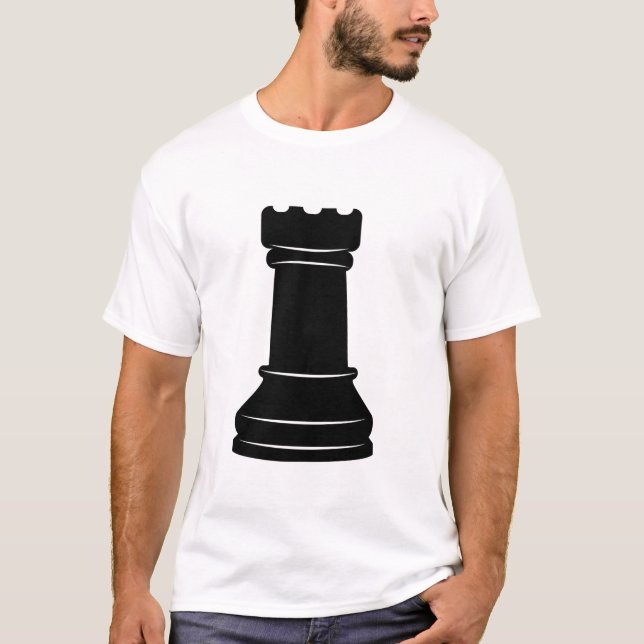 Rook Chess Piece Halloween T-Shirt (Front)