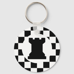 Rook Chess Piece - Keychain - Chess Party Favours