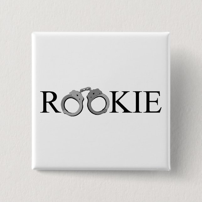 Rookie 15 Cm Square Badge (Front)