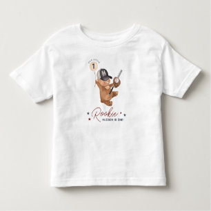 Rookie 1st Birthday Bear Toddler T-Shirt