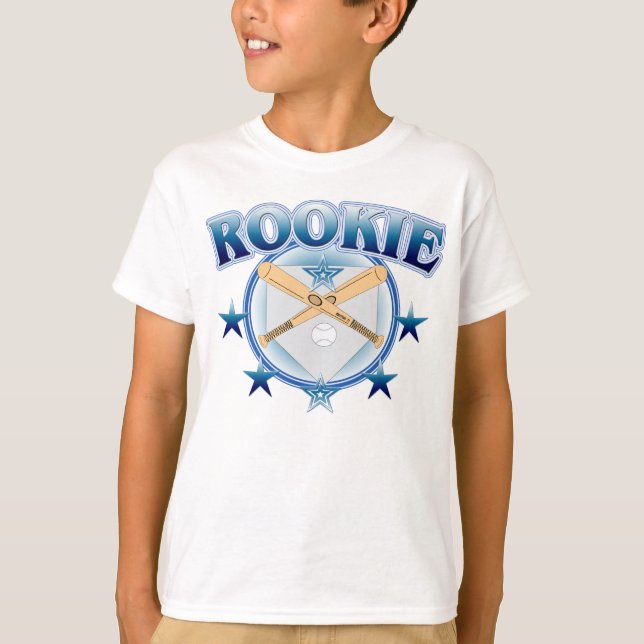 Rookie Baseball T-Shirt (Front)