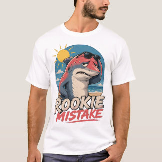 Rookie Mistake - Beach Shark T-Shirt
